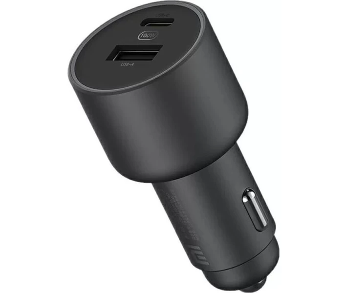Фото - зарядний пристрій для телефону і планшета Зарядний пристрій Xiaomi 100W Car (CC07ZM) CN Black