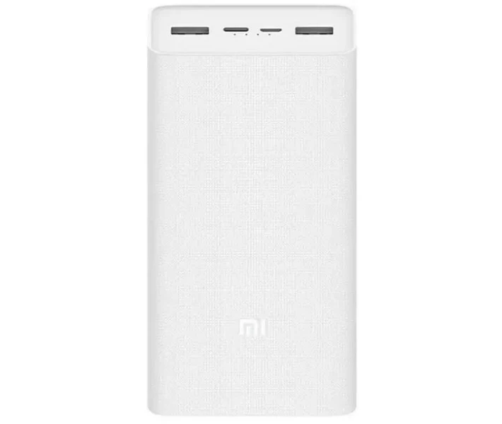 Фото - універсальну мобільну батарею Power Bank Mi PB3 30000mAh (PB3018ZM) White