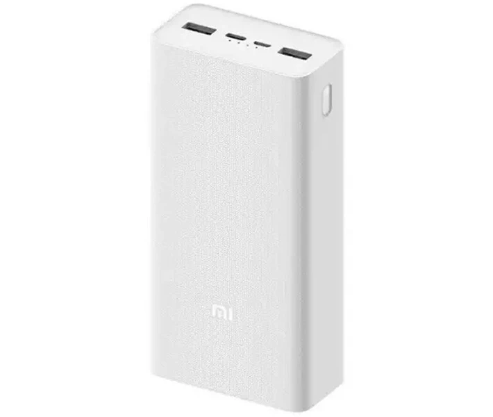 Фото - універсальну мобільну батарею Power Bank Mi PB3 30000mAh (PB3018ZM) White