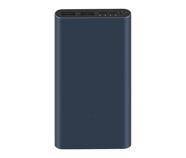 Фото - універсальну мобільну батарею Power Bank Xiaomi 3 10000 mAh 18W Fast Charge PLM13ZM (VXN4274GL/VXN4260CN) Grey-Blue  (AN)