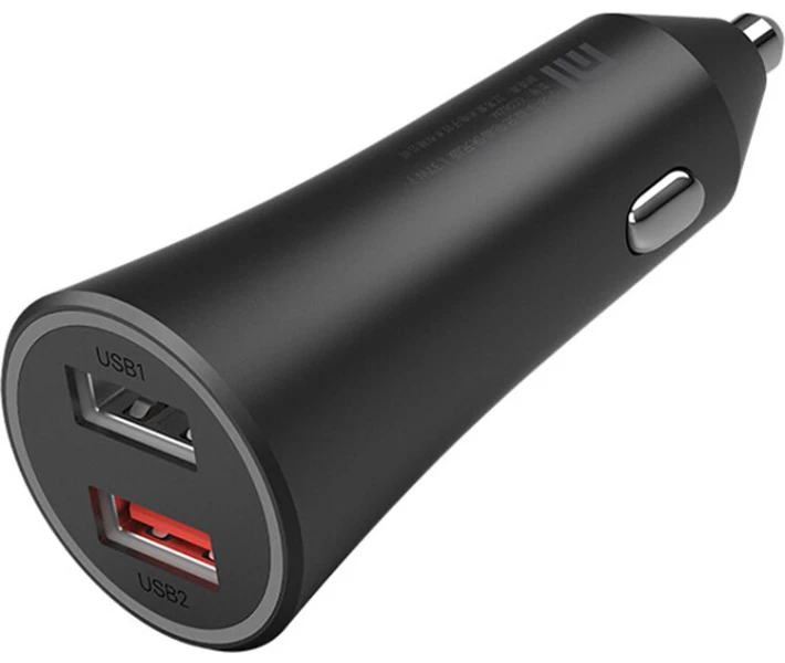 Фото - зарядний пристрій для телефону і планшета Mi Car Fast Charger 37W