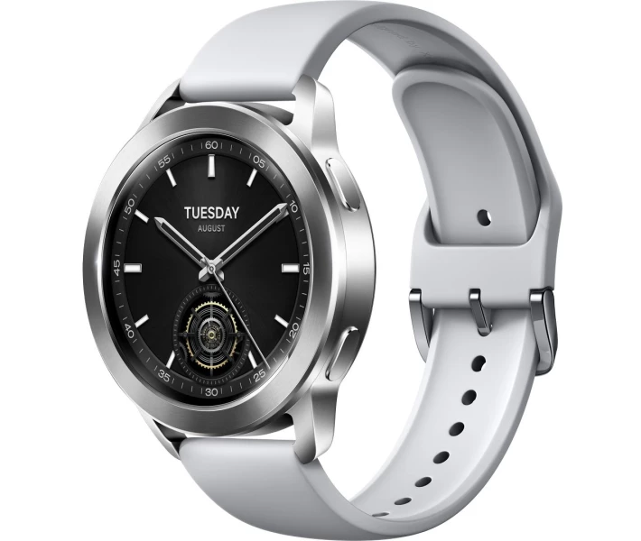 Фото - смарт-годинник Годинник Xiaomi Watch S3 Silver (BHR7873GL) срібний