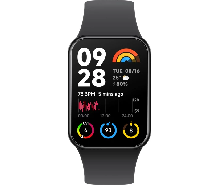 Фото - фітнес-браслет Фітнес-браслет Mi Smart Band 8 Pro Black (BHR8017GL) Чорний