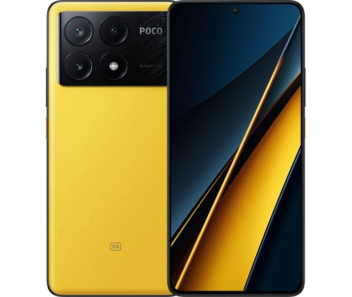 Фото - мобільний телефон і смартфон POCO X6 Pro 5G 12/512GB Yellow
