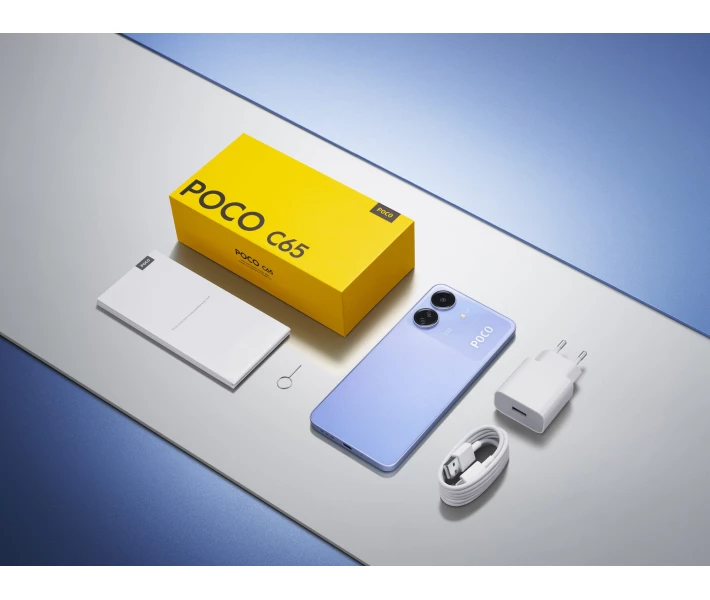 Фото - мобільний телефон і смартфон POCO C65 6/128 Blue