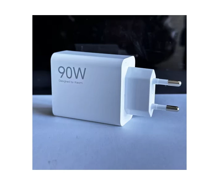 Фото - зарядний пристрій для телефону і планшета Зарядний пристрій Xiaomi 90W HyperCharge Combo (Type-A) (BHR07ZBEU) білий + кабель USB-C
