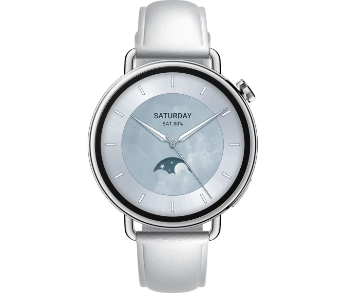 Фото - смарт-годинник Смарт-годинник Xiaomi Watch S4 41mm Leather Strap Білий BHR07VUGL