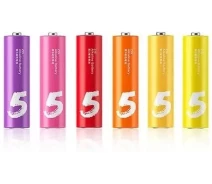 Придбати - батарейку та аккумулятор  Батарейка ZMI Rainbow AA Alkaline (AA540) 40шт/бл