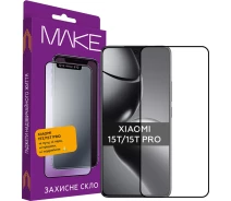 Придбати - захисне скло для смартфона  Захисне скло MAKE (MGF-X15T/15TP) для Xiaomi 15T/15T Pro
