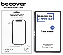 Придбати - захисне скло до планшету  Захисне скло BeCover 10D для Xiaomi Pad 7 / 7 Pro 11.2" Black (713008)