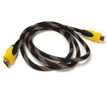 Придбати - кабель та перехідник  Кабель PowerPlant HDMI - HDMI 1.5m Gold Plated 1.3V KD00AS1195