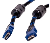 Придбати - кабель та перехідник  Кабель PowerPlant HDMI - HDMI 1.5m Gold Plated 1.4V KD00AS1200