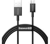 Придбати - кабель та перехідник  Кабель Baseus USB to Micro 2A 1m (CAMYS-01) чорн