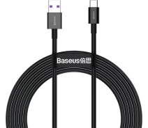 Придбати - кабель та перехідник  Кабель Baseus USB to Type-C 66W 2m (CATYS-A01) чорний