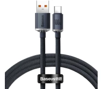 Придбати - кабель та перехідник  Кабель Baseus USB to Type-C 100W 1.2m (CAJY000401) чорний