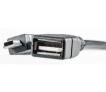 Придбати - кабель та перехідник  Кабель PowerPlant OTG USB 2.0 AF - Mini, 0.1м KD00AS1234