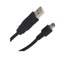 Придбати - кабель та перехідник  Кабель PowerPlant USB 2.0 AM - Mini, 1.5м KD00AS1244