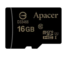 Придбати - карту пам'яті  Карта пам'яті Apacer microSDHC UHS-I 16GB сlass10 без адаптера (AP16GMCSH10U1-RA)