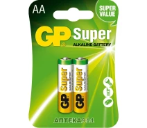 Придбати - батарейку та аккумулятор  GP AA Super (2шт/бл)