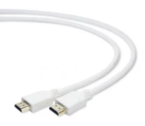 Придбати - кабель та перехідник  Кабель Cablexpert CC-HDMI4-W-1M, HDMI V.1.4, 1 м, білий