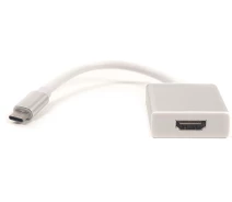 Придбати - кабель та перехідник   -перехідник PowerPlant HDMI female - USB Type-C, 0.15м, Blister