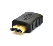 Придбати - кабель та перехідник   -перехідник PowerPlant HDMI AF - HDMI AM