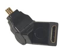 Придбати - кабель та перехідник   -перехідник PowerPlant HDMI AF - micro HDMI AM, 360 градусів