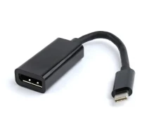 Придбати - кабель та перехідник  Адаптер-перехідник Cablexpert USB Type-C на DisplayPort (A-CM-DPF-01)