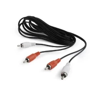 Придбати - кабель та перехідник  Кабель Cablexpert 2 RCA-2RCA, 7.5 м (CCA-2R2R-7.5M)