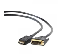 Придбати - кабель та перехідник  Кабель Cablexpert DisplayPort вилка / DVI вилка, 1.8 м (CC-DPM-DVIM-6)