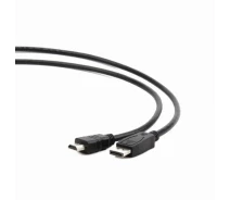 Придбати - кабель та перехідник  Кабель Cablexpert DisplayPort-HDMI, 5M (CC-DP-HDMI-5M)