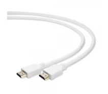 Придбати - кабель та перехідник  Кабель Cablexpert HDMI V.1.4, позол. коннект., белый, 1,8 м (CC-HDMI4-W-6)