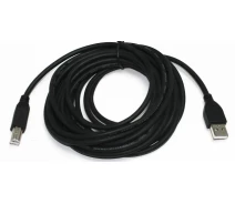 Придбати - кабель та перехідник  Кабель Cablexpert USB2.0 A-папа/B-папа, 4.5 м, премиум (CCP-USB2-AMBM-15)