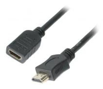 Придбати - кабель та перехідник  Удлинитель Cablexpert HDMI V.2.0, позол. коннект., 0.5 м (CC-HDMI4X-0.5M)