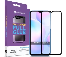 Придбати - захисне скло для смартфона  Захисне скло MakeFuture Full Cover Full Glue Black для Xiaomi Redmi 9A