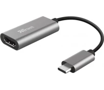 Придбати - кабель та перехідник  USB Type C -> HDMI Trust Dalyx (23774)