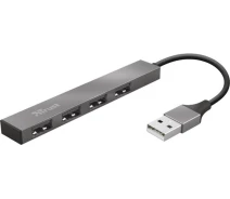 Придбати - кардрідер  USB2.0 Trust Halyx Aluminium Dock (23786)