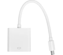 Придбати - кабель та перехідник  Кабель PowerPlant mini DisplayPort (Thunderbolt) (M) - VGA (F), 0.15 м (CA911899)