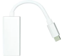 Придбати - кабель та перехідник  Кабель PowerPlant USB Type-C 3.1 Thunderbolt 3 (M) - DisplayPort (F), 4K, 0.15 м (CA911851)