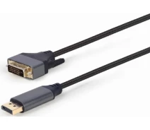 Придбати - кабель та перехідник  Кабель Cablexpert DisplayPort - DVI 24+1 (CC-DPM-DVIM-4K-6)