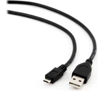 Придбати - кабель та перехідник  Кабель Cablexpert micro USB2.0, A-папа/micro B-тата, 0.3м (CCP-mUSB2-AMBM-0.3M)