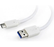 Придбати - кабель та перехідник  Кабель Cablexpert USB 3.0 A-папа/C-папа, 0,1м (CCP-USB3-AMCM-W-0.1M)