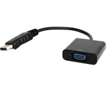 Придбати - кабель та перехідник  Адаптер Cablexpert DisplayPort на VGA (AB-DPM-VGAF-02)