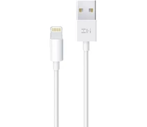 Придбати - кабель та перехідник  Кабель ZMI USB to Lightning MFi 1m (AL813С) white