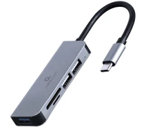 Придбати - кардрідер  Концентратор USB2.0/USB3.2 Gen1 Cablexpert (UHB-CM-CRU3P1U2P2-01)