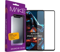Придбати - захисне скло для смартфона  Захисне скло MakeFuture FC FG чорне для Poco X5 Pro 5G