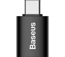 Придбати - кабель та перехідник  Адаптер Baseus Mini OTG Type-C/USB-A 3.1 (ZJJQ000001)чорн.