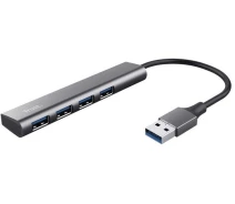 Придбати - кардрідер  Концентратор USB3.2 Gen1 Trust Halyx (24947)