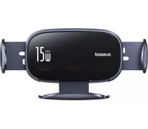 Придбати - автомобільний тримач  Тримач Baseus Triple-Coil Wireless Charging Electric Car Mount Cluster Electric Car (C40355901111-00)чорн