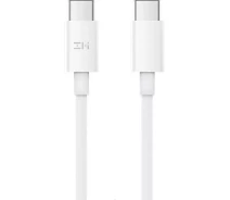Придбати - кабель та перехідник  ZMI Type-C to Type-C 100W 1.5m White (AL308E)